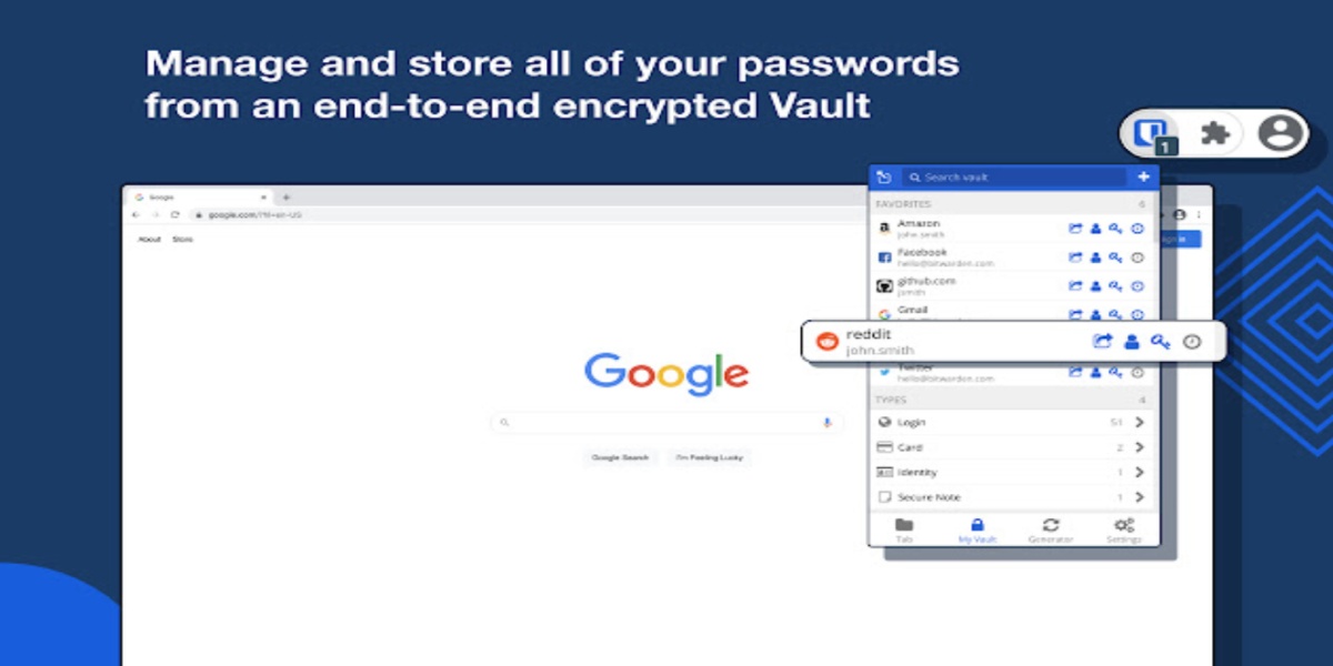 Bitwarden chrome extension