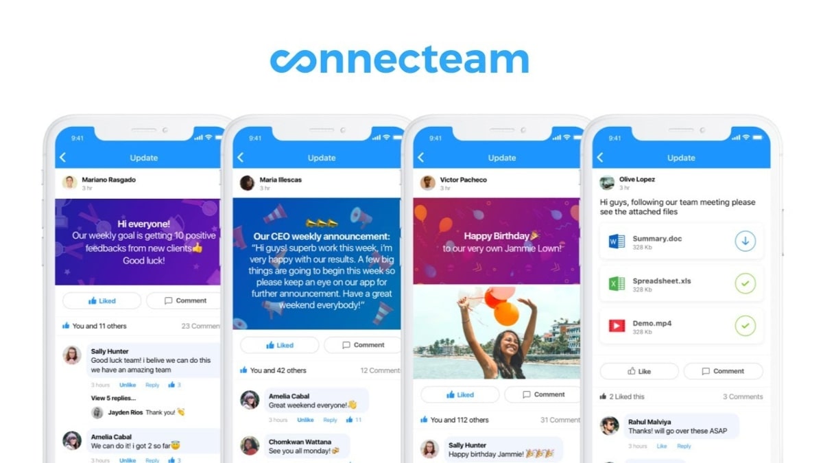 Connecteam Homepage