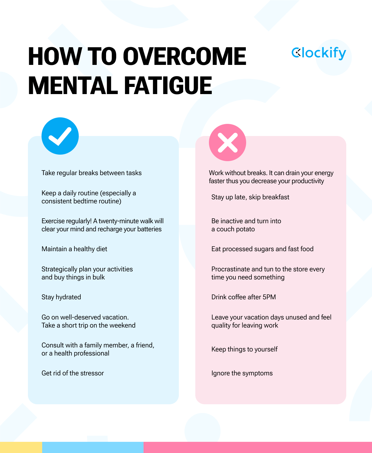 How to overcome mental fatigue