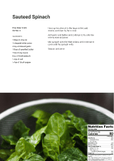 Sauteed Spinach recipe