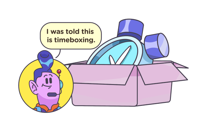 Time management technique Time boxing